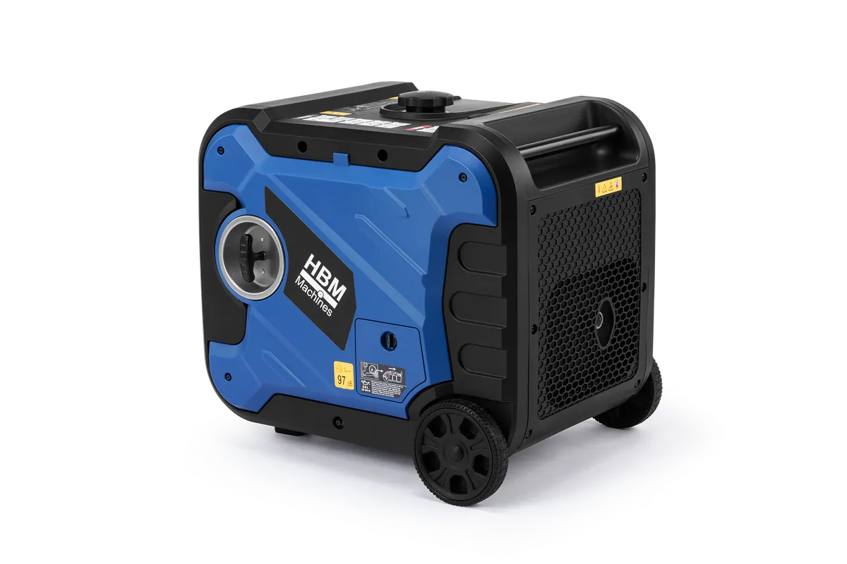 HBM Stromerzeuger 6000 W, 230 V, Benzin, Inverter