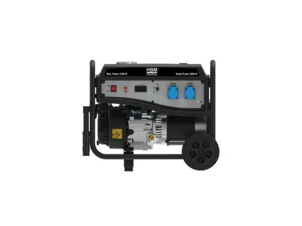 HBM Stromerzeuger 2000 W, 230 V, Benzin – Bild 2