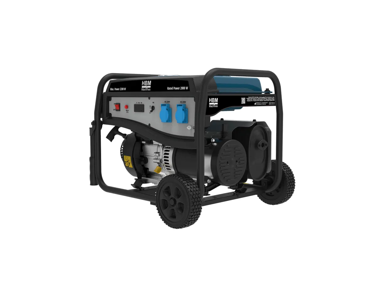 HBM Stromerzeuger 2000 W, 230 V, Benzin