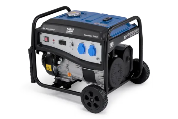 HBM Stromerzeuger 3200 W, 230 V, Benzin HBM Stromerzeuger 3200 W, 230 V, Benzin