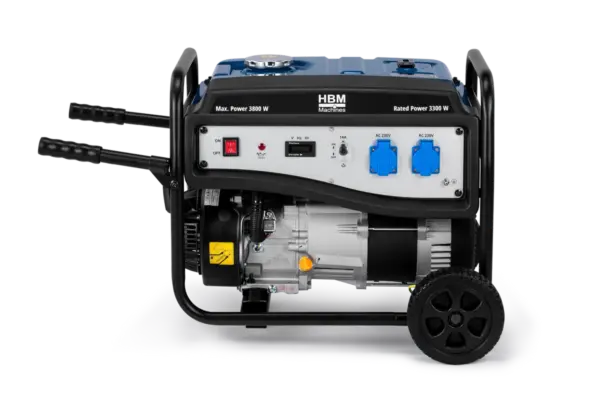 HBM Stromerzeuger 3200 W, 230 V, Benzin – Bild 2 HBM Stromerzeuger 3200 W, 230 V, Benzin – Bild 2
