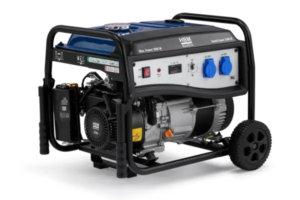 HBM Stromerzeuger 3200 W, 230 V, Benzin – Bild 3 HBM Stromerzeuger 3200 W, 230 V, Benzin – Bild 3