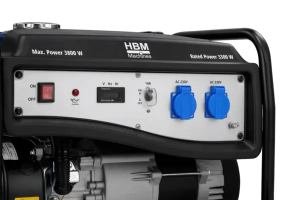 HBM Stromerzeuger 3200 W, 230 V, Benzin – Bild 6 HBM Stromerzeuger 3200 W, 230 V, Benzin – Bild 6