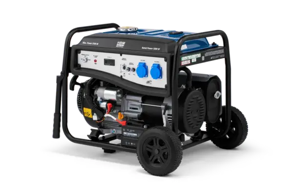 HBM Stromerzeuger 5000 W, 230 V, Benzin