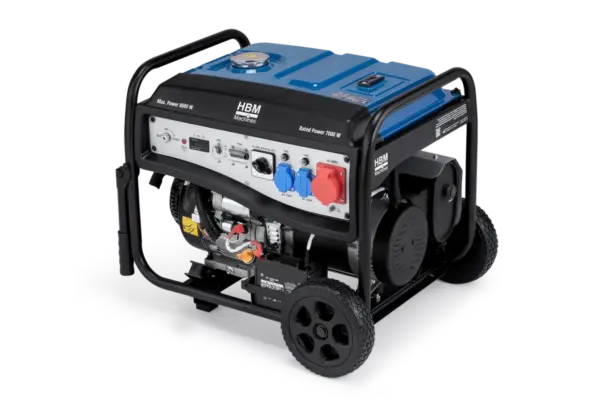 HBM Stromerzeuger 7000 W, 230/400 V, Benzin HBM Stromerzeuger 7000 W, 230/400 V, Benzin