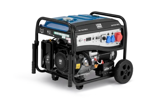 HBM Stromerzeuger 7000 W, 230/400 V, Benzin – Bild 3 HBM Stromerzeuger 7000 W, 230/400 V, Benzin – Bild 3