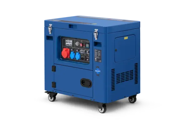 HBM Stromerzeuger 6500 W, 230/400 V, Diesel