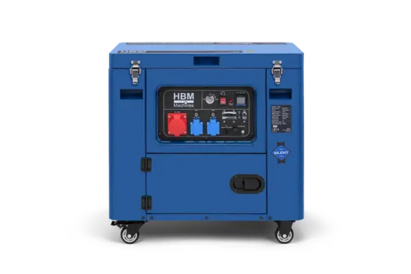 HBM Stromerzeuger 6500 W, 230/400 V, Diesel – Bild 2