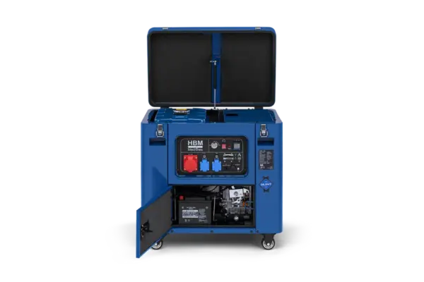 HBM Stromerzeuger 6500 W, 230/400 V, Diesel – Bild 5