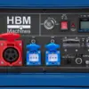 HBM Stromerzeuger 6500 W, 230/400 V, Diesel – Bild 7