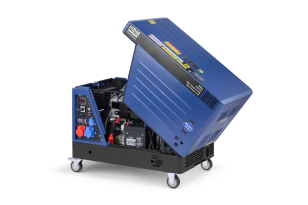 HBM Dieselgenerator mit 733 cm³ Dieselmotor 230V/400V 8500W HBM Dieselgenerator mit 733 cm³ Dieselmotor 230V/400V 8500W