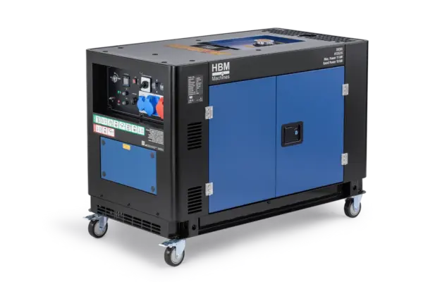 HBM Dieselgenerator mit 870 cm³ Dieselmotor 230V/400V 11000W – Bild 3 HBM Dieselgenerator mit 870 cm³ Dieselmotor 230V/400V 11000W – Bild 3