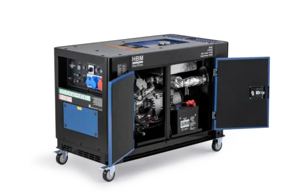 HBM Dieselgenerator mit 870 cm³ Dieselmotor 230V/400V 11000W – Bild 5 HBM Dieselgenerator mit 870 cm³ Dieselmotor 230V/400V 11000W – Bild 5