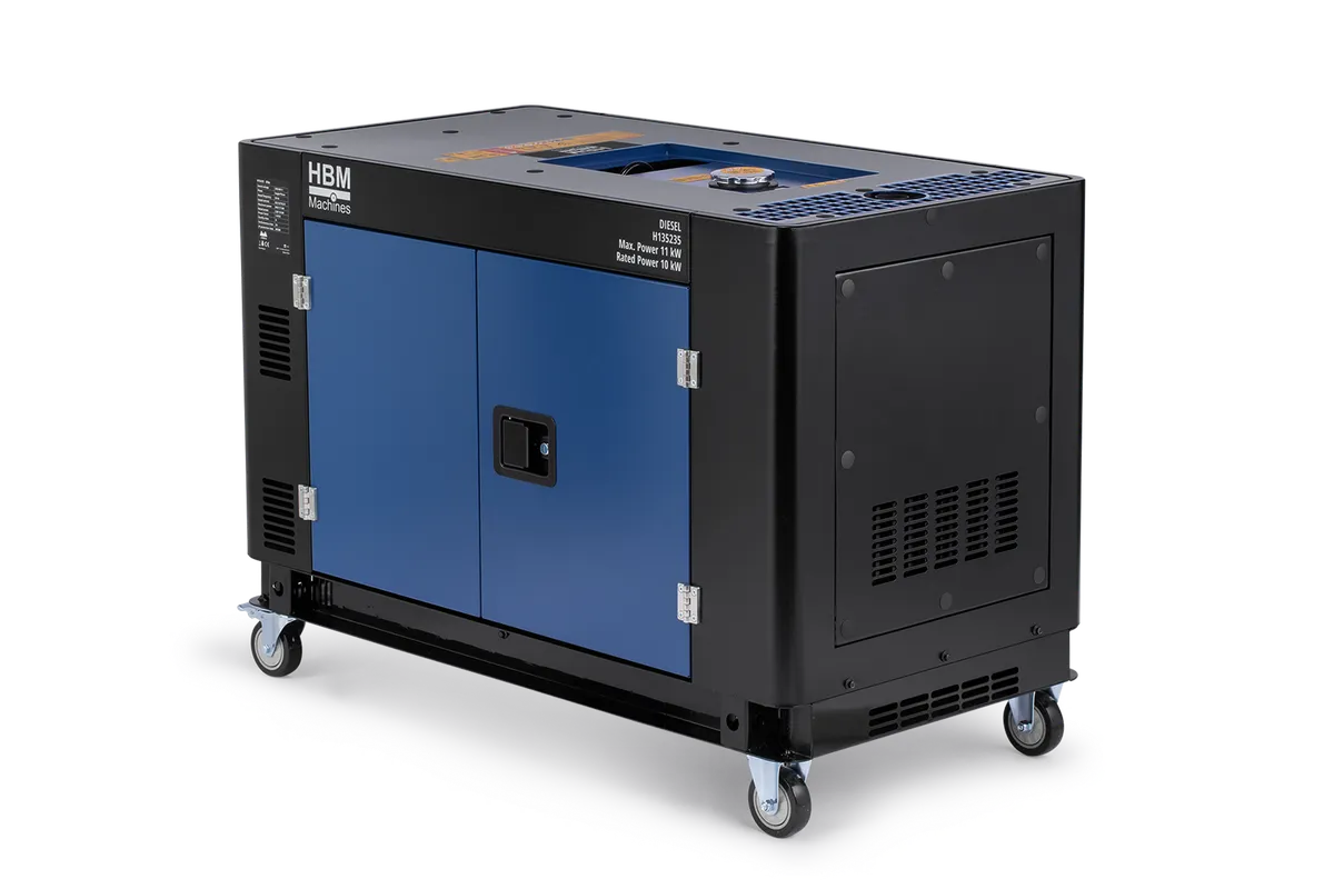 HBM Dieselgenerator mit 870 cm³ Dieselmotor 230V/400V 11000W