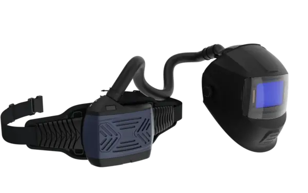 HBM Airshield Advanced Schweißhelm mit Absaugung, 230 L/min
