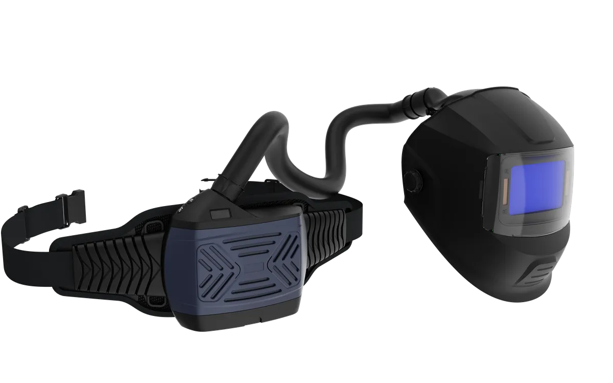 HBM Airshield Advanced Schweißhelm mit Absaugung, 230 L/min
