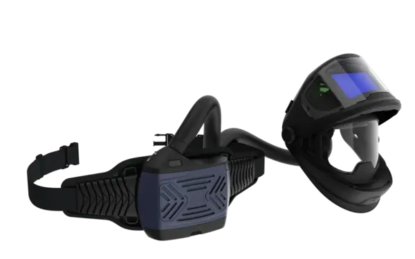 HBM Airshield Elite Schweißhelm mit Absaugung, 230 L/min