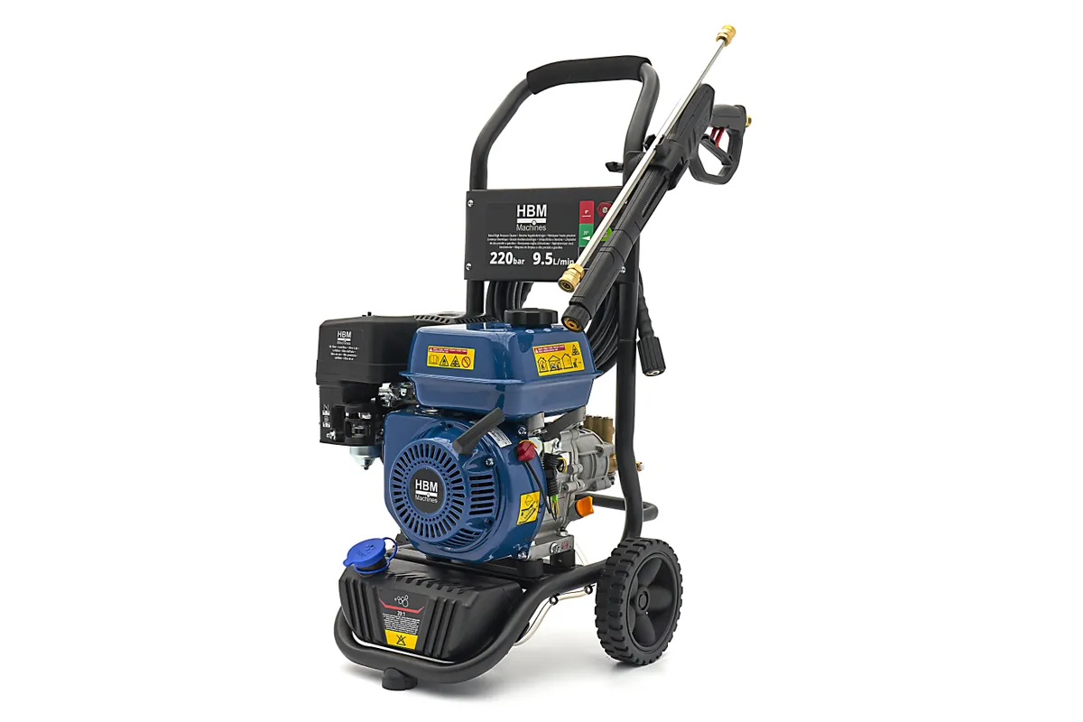 HBM Benzin-Hochdruckreiniger 220 bar 9,5 l/min 208 cc