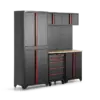 HBM modulares Werkstattsystem 6-teilig, schwarz rot, Modell A – Bild 3 HBM modulares Werkstattsystem 6-teilig, schwarz rot, Modell A – Bild 3