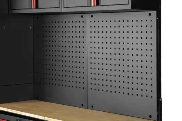 HBM modulares Werkstattsystem 6-teilig, schwarz rot, Modell A – Bild 7 HBM modulares Werkstattsystem 6-teilig, schwarz rot, Modell A – Bild 7