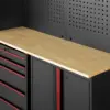 HBM modulares Werkstattsystem 6-teilig, schwarz rot, Modell A – Bild 8 HBM modulares Werkstattsystem 6-teilig, schwarz rot, Modell A – Bild 8
