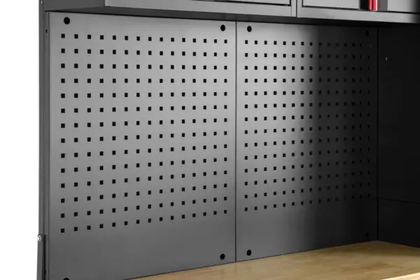 HBM modulares Werkstattsystem 6-teilig, schwarz rot, Modell B – Bild 8