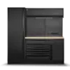 HBM modulares Werkstattsystem 6-teilig, schwarz – Bild 2