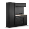 HBM modulares Werkstattsystem 6-teilig, schwarz – Bild 3