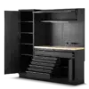 HBM modulares Werkstattsystem 6-teilig, schwarz – Bild 4