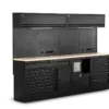 HBM modulares Werkstattsystem 10-teilig, schwarz – Bild 3