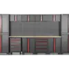 HBM modulares Werkstattsystem 12-teilig, schwarz rot – Bild 2 HBM modulares Werkstattsystem 12-teilig, schwarz rot – Bild 2