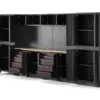 HBM modulares Werkstattsystem 12-teilig, schwarz rot – Bild 4 HBM modulares Werkstattsystem 12-teilig, schwarz rot – Bild 4
