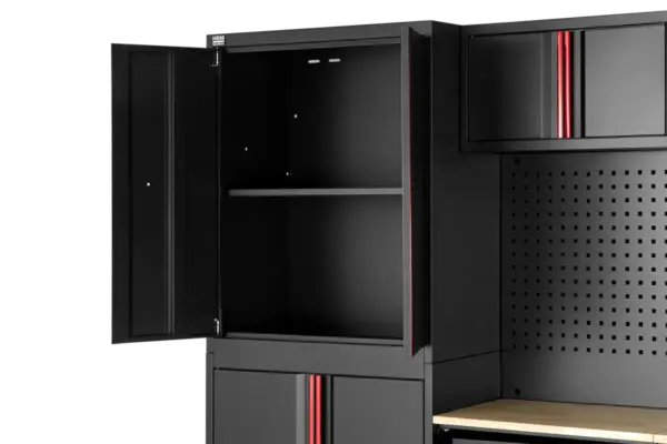 HBM modulares Werkstattsystem 12-teilig, schwarz rot – Bild 7 HBM modulares Werkstattsystem 12-teilig, schwarz rot – Bild 7