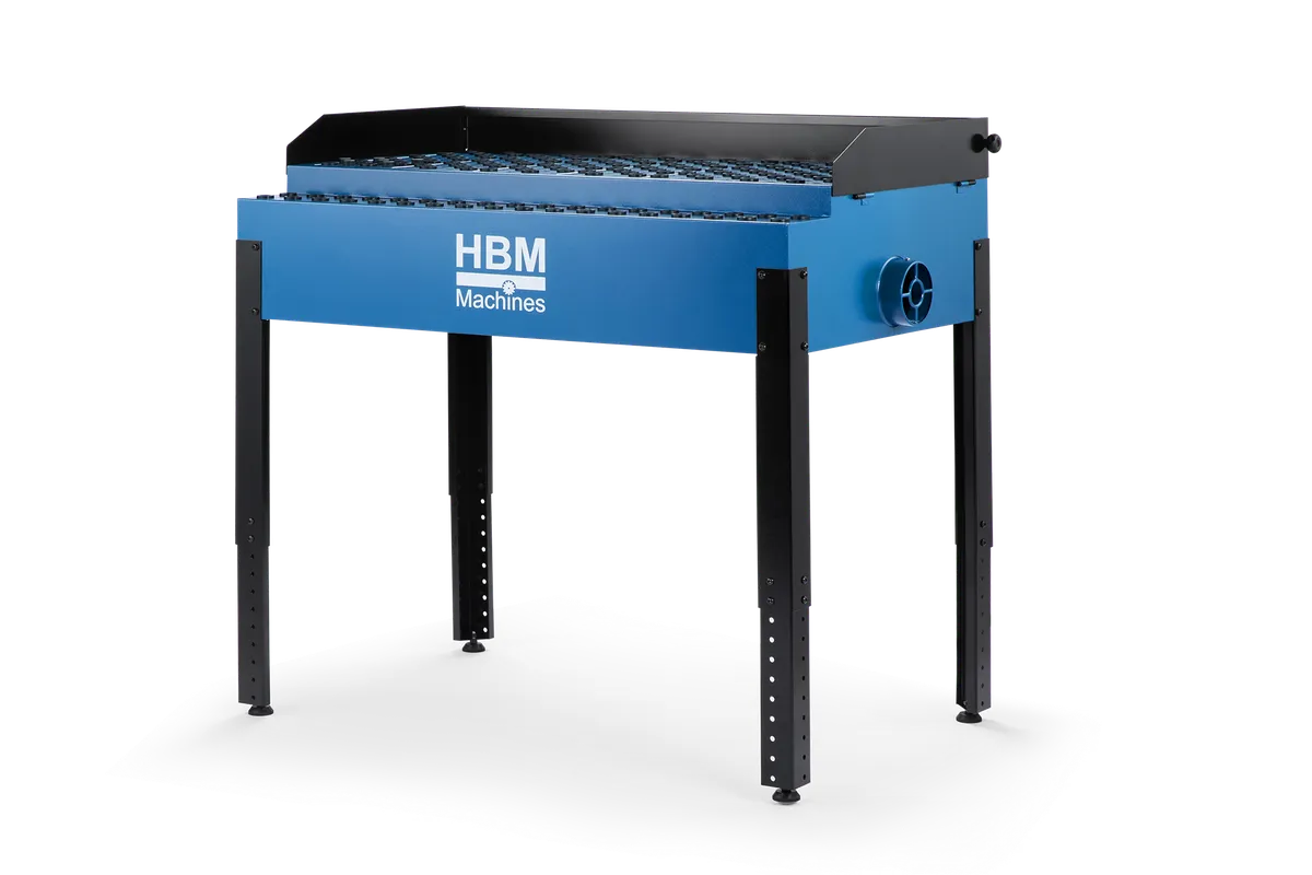 HBM Absaugtisch mit Abwärtsabsaugung