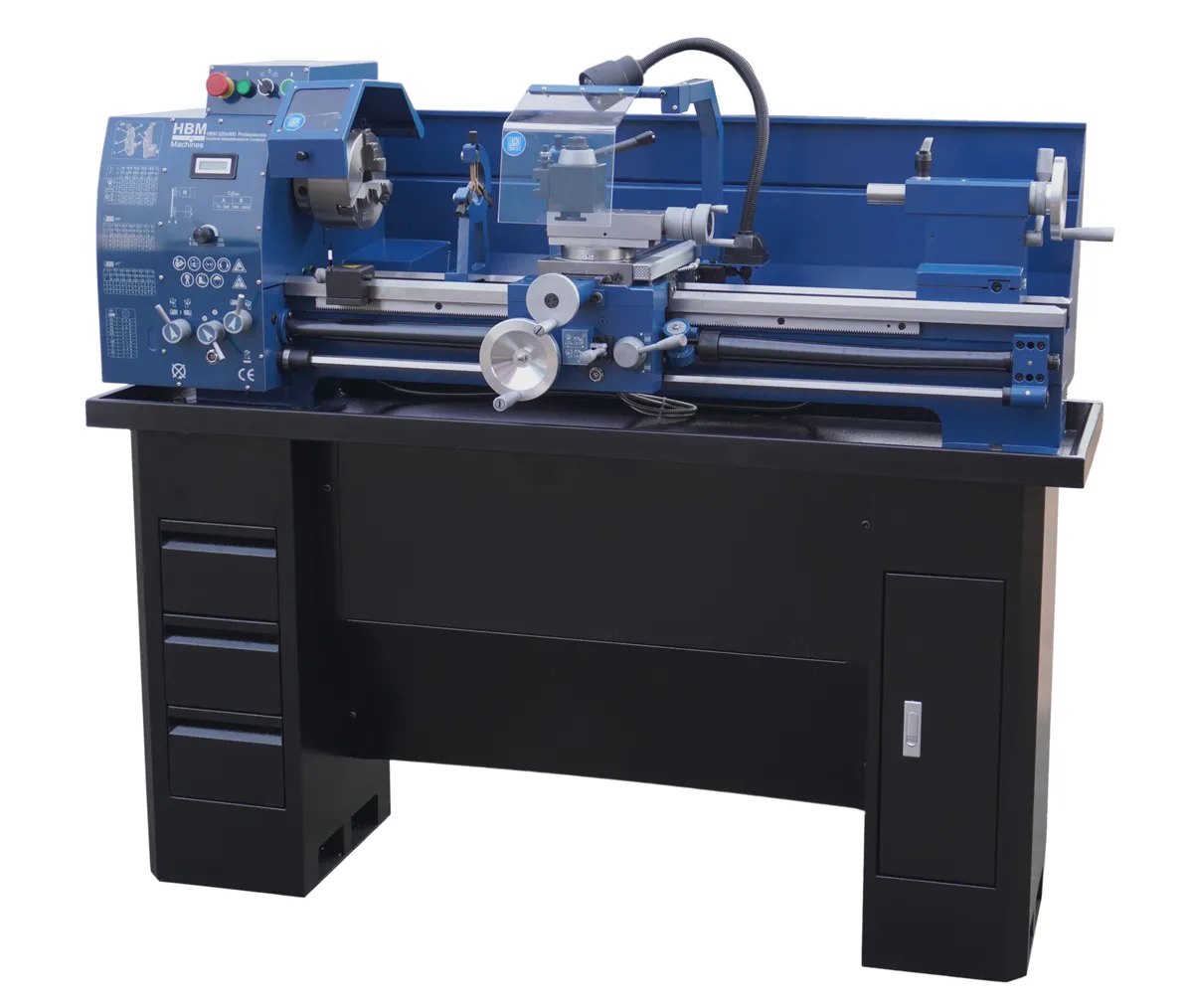 HBM Metalldrehbank 320 x 900 Vario