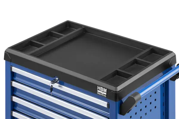 HBM Werkzeugwagen 7 Schubladen, Modell 2, blau – Bild 5