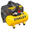 Stanley Flüsterkompressor, 6 Liter, DST100/8/6 Stanley Flüsterkompressor, 6 Liter, DST100/8/6