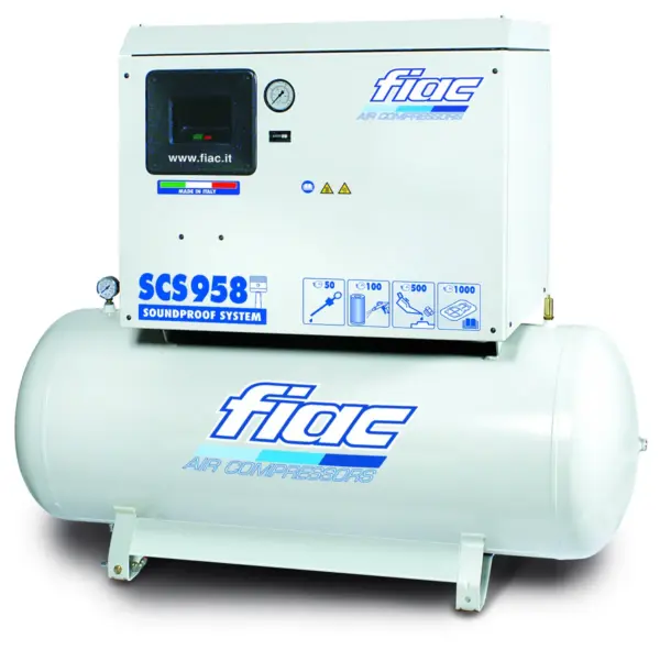 Fiac Flüsterkompressor SCS - AB958 7,5 PS 270 Liter Fiac Flüsterkompressor SCS - AB958 7,5 PS 270 Liter