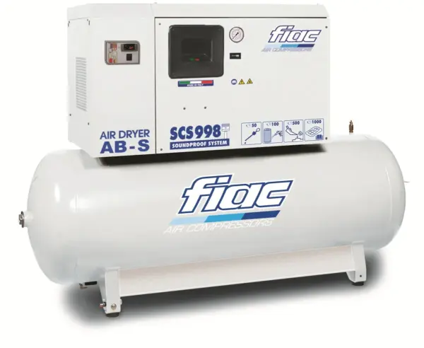 Fiac Flüsterkompressor SCS 500L - AB998 10 PS 500 Liter, mit Kältetrockner