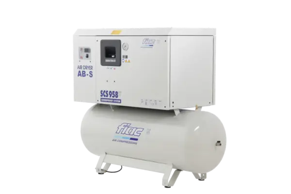 Fiac Flüsterkompressor SCS 300lt - AB958 7,5 PS 300 Liter, mit Kältetrockner – Bild 3