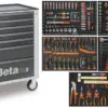 Beta gefüllter Werkzeugwagen 2400S G7/E-M – 309-teilig – Bild 2