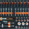 Beta C2400S 8 Schubladen XL Werkzeugwagen mit 398 Werkzeugen Easy Foam Inlay Orange – Bild 7