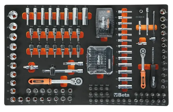 Beta Werkzeugwagen mit 8 Schubladen, 398 Teile, BW 2400S G8/E-L – Bild 5 Beta Werkzeugwagen mit 8 Schubladen, 398 Teile, BW 2400S G8/E-L – Bild 5