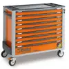 Beta Werkzeugwagen mit 9 Schubladen, 716-teilig, 2400S XLO9/E-XXL, orange