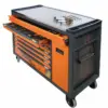 Beta Werkstattwagen 8 Schubladen, 1061-teilig, BW 2400 RSC24AXXL-O, orange – Bild 2