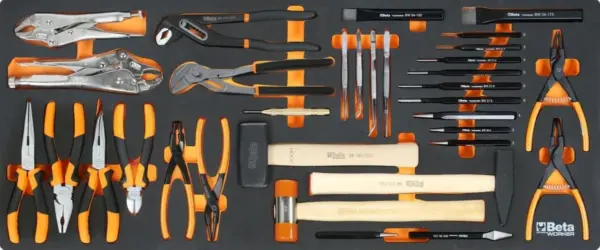 Beta Werkstattwagen 8 Schubladen, 1061-teilig, BW 2400 RSC24AXXL-O, orange – Bild 3