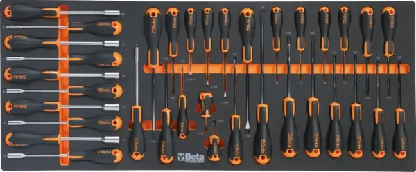 Beta Werkstattwagen 8 Schubladen, 1061-teilig, BW 2400 RSC24AXXL-O, orange – Bild 8