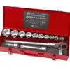 AOK 14-teiliger 3/4 inch Profi-Steckschlüsselsatz AOK 14-teiliger 3/4 inch Profi-Steckschlüsselsatz
