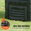VEVOR Schnellkomposter 300L Gartenkomposter 60,7x60,5x82,5cm Thermokomposter PP-Kunststoff Kompostierer korrosionsbeständig hitzebeständig Kompostbehälter Kompostierung für Reduzierung des Hausmülls – Bild 4