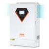 VEVOR 2 in 1 Hybrid-Solar-Wechselrichter 5500W Solar Inverter 11000VA Reiner Sinus MPPT LCD-Display 3 Lademodi (Solarladung, Netzladung, Hybridladung) & 4 Ausgangsmodi (UTL, SOL, SBU, SUB)